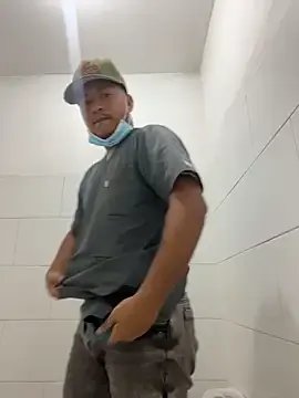 Danny_black11 — Masturbate in the bathroom at work