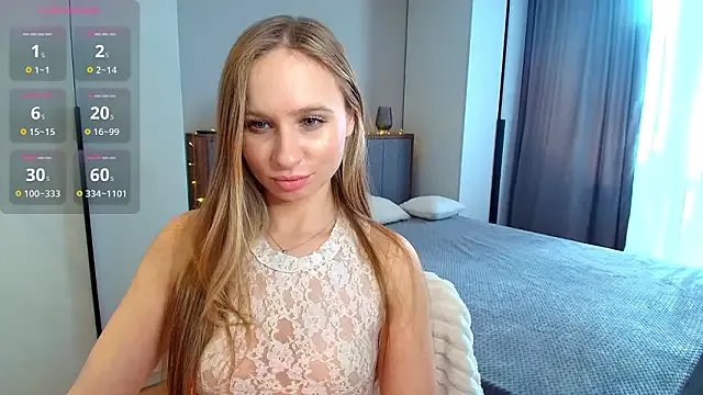 Mad1en — squeeze tits+stick out tongue+eye ontac