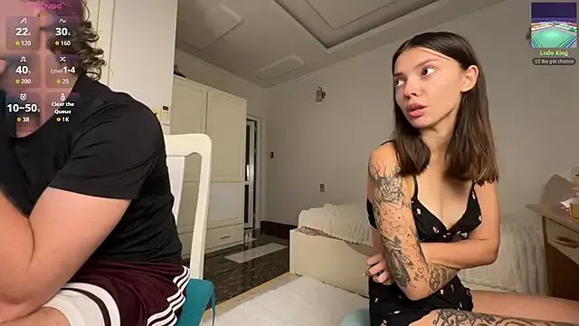 Morphiturata — naked both + blowjob